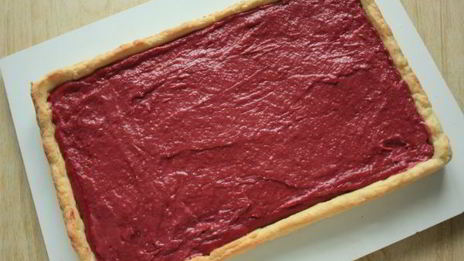 малиновый тарт