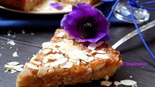 Миндально-медовый тарт