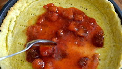 миндальный тарт