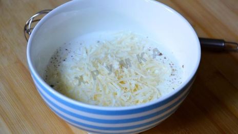 мини тарты с грибами и пармезаном