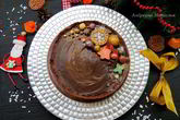Шоколадно-каштановый тарт