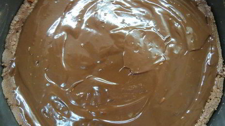 шоколадно-каштановый тарт