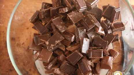 шоколадный тарт с клубникой