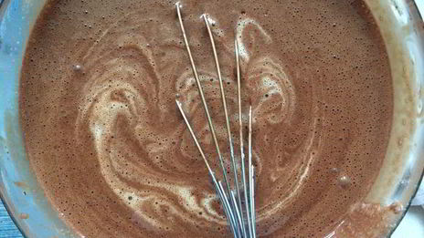 шоколадный тарт с малиной