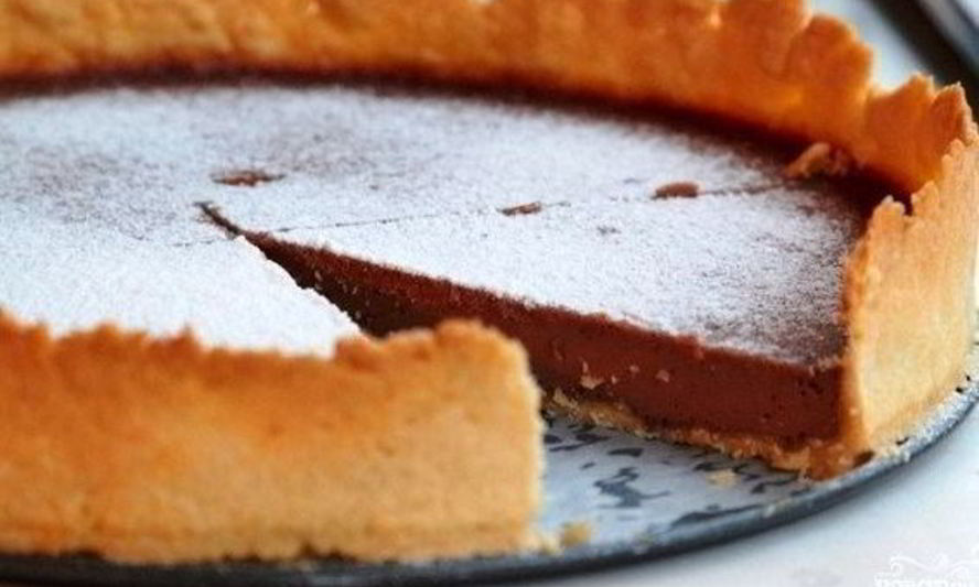 Рецепт шоколадный тарт