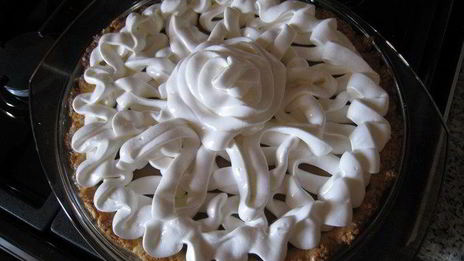 тарт грушевая массала под меренгой