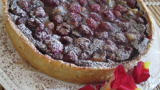 Тарт Малиново-грушевый перезвон