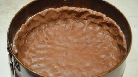 тарт с черносливом и нежнейшим шоколадным ганашем