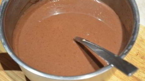 тарт с черносливом и нежнейшим шоколадным ганашем