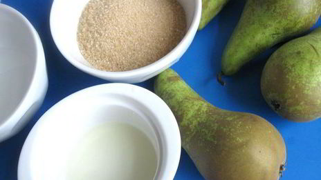 тарт с франжипаном и карамелизованной грушей