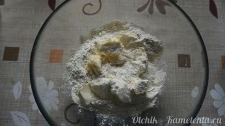 тарт с грушами и миндалем