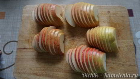 тарт с грушами и миндалем