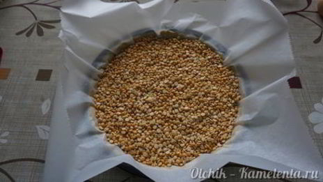 тарт с грушами и миндалем