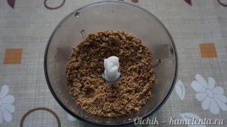 тарт с грушами и миндалем