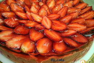 Тарт с клубникой и белым шоколадом