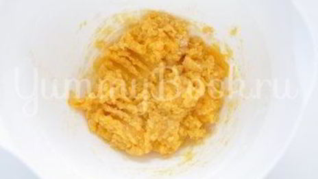 тарт с кокосовым молоком и грушами