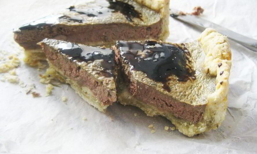 Рецепт тарт с печеночным парфе