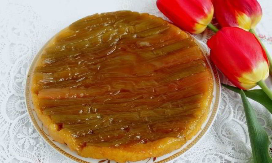 Рецепт тарт с ревенем и кардамоном