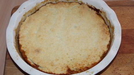 тарт с ревенем и кардамоном