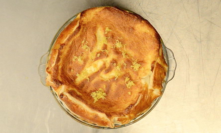 Рецепт тарт с рикоттой, лимонной цедрой и цукатами