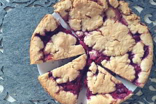 Тарт с вишней