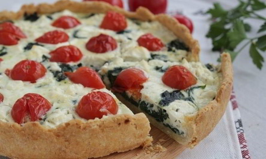 Рецепт тарт со шпинатом