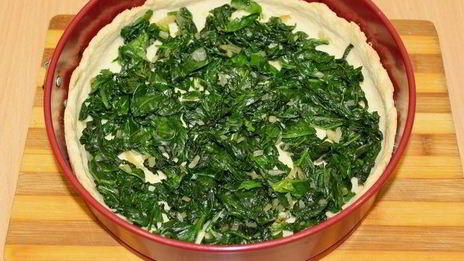 тарт со шпинатом