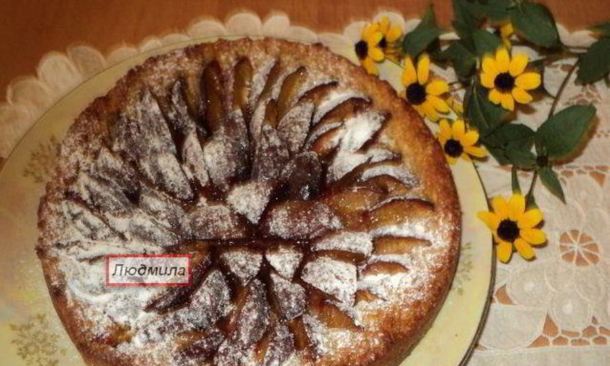 Рецепт тарт со сливами