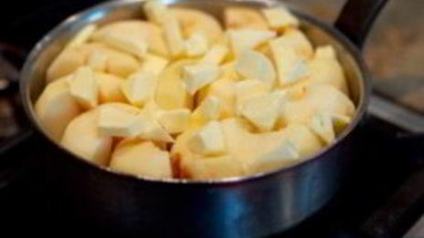 тарт татен с яблоками