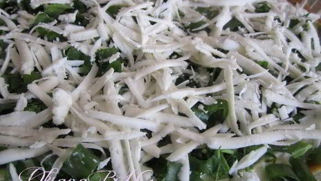 тарт творожный с зеленью