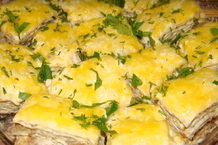 Тартинки из лаваша