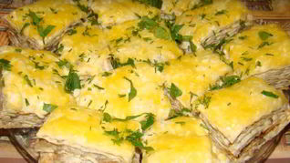 Тартинки из лаваша