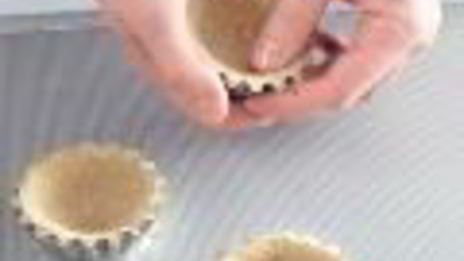 тартинки с заварным сливочным кремом