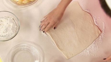 яблочно-апельсиновый тарт