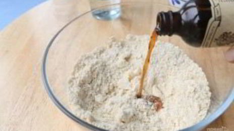 яблочный тарт с миндалем