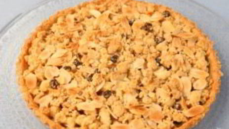 яблочный тарт с миндалем