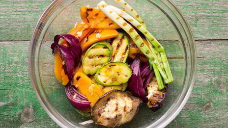 тортилья с овощами-гриль