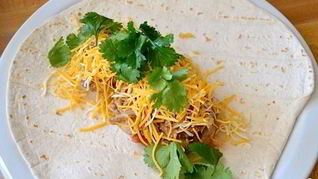 Тортилья со свининой