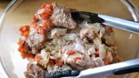 тортилья со свининой