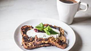 Французские банановые тосты