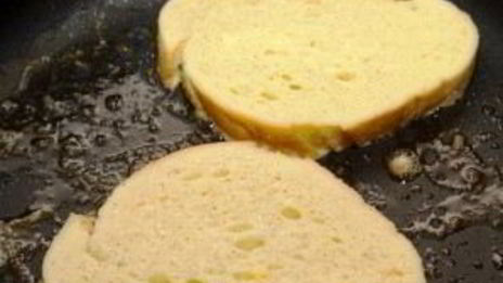 французские тосты с сыром