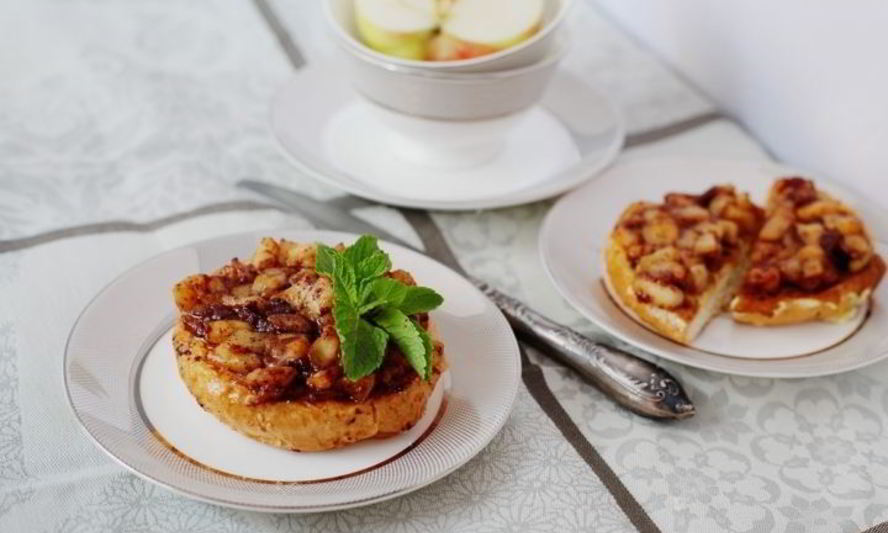 Рецепт французские тосты с яблоками