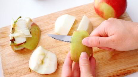 французские тосты с яблоками