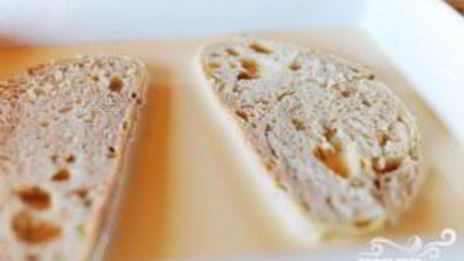 французские тосты с ягодным маслом