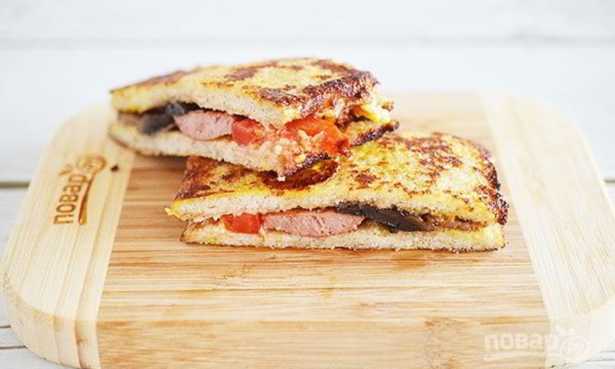 Рецепт французские тосты в английском стиле