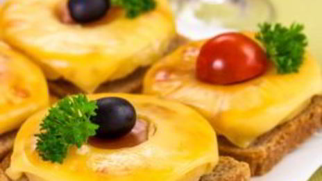 гавайские тостики