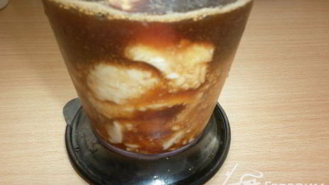 кофейное ласси с тостом