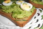 Ржаные тосты с авокадо