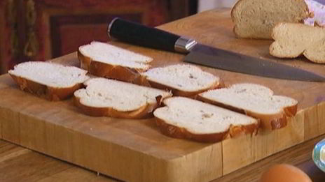 шоколадные французские тосты