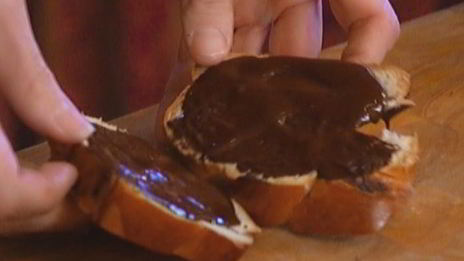 шоколадные французские тосты